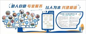 社区文化墙三社联动