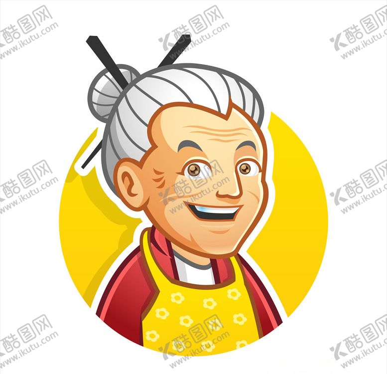 编号：43664609260033347477【酷图网】源文件下载-老婆婆