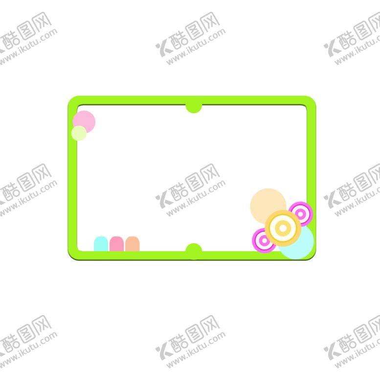 编号：78018209181450446709【酷图网】源文件下载-卡通边框