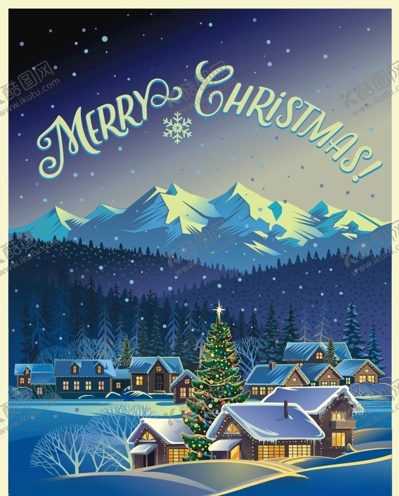 编号：62714209090509248352【酷图网】源文件下载-冬季雪景