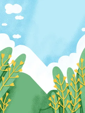 绿色植物背景树叶树叶北欧树叶墙