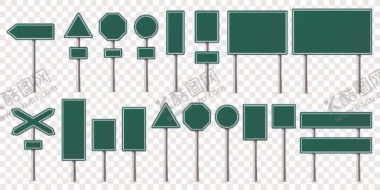编号：89155810292151581610【酷图网】源文件下载-路标合集
