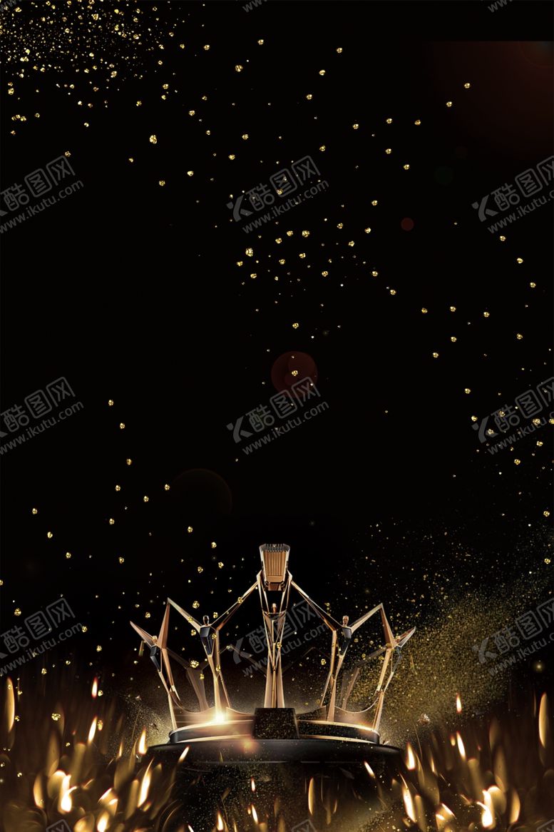 编号：85127305051519213108【酷图网】源文件下载-黑金背景素材