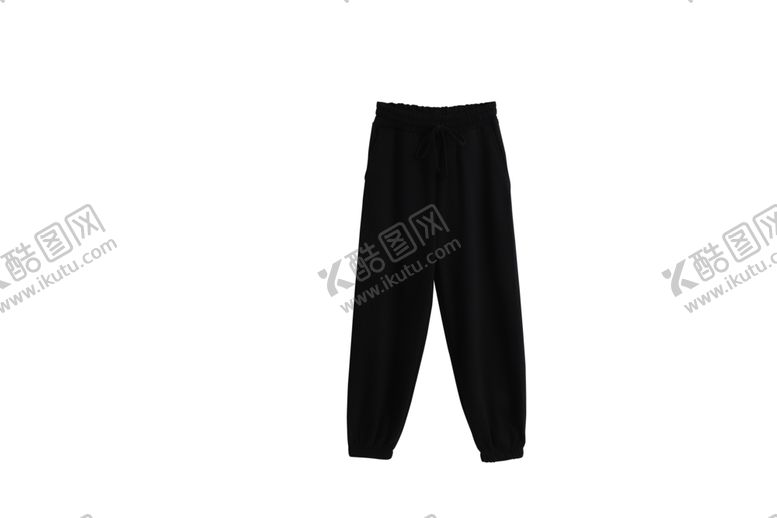 编号：56276709261212453392【酷图网】源文件下载-黑色休闲裤
