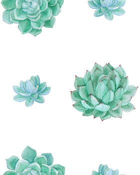 彩绘水彩花