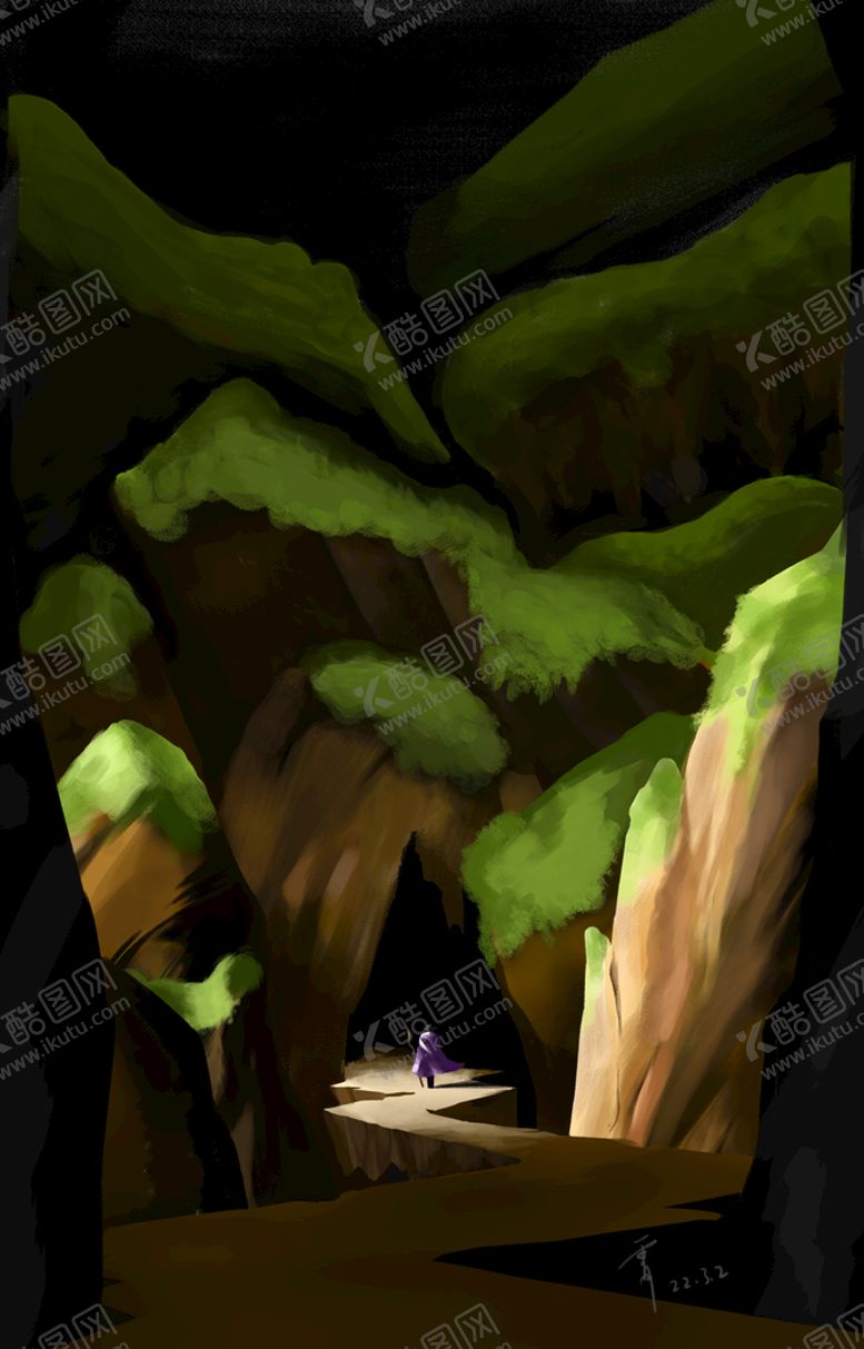编号：51649209130129181207【酷图网】源文件下载-探索 山手绘插画