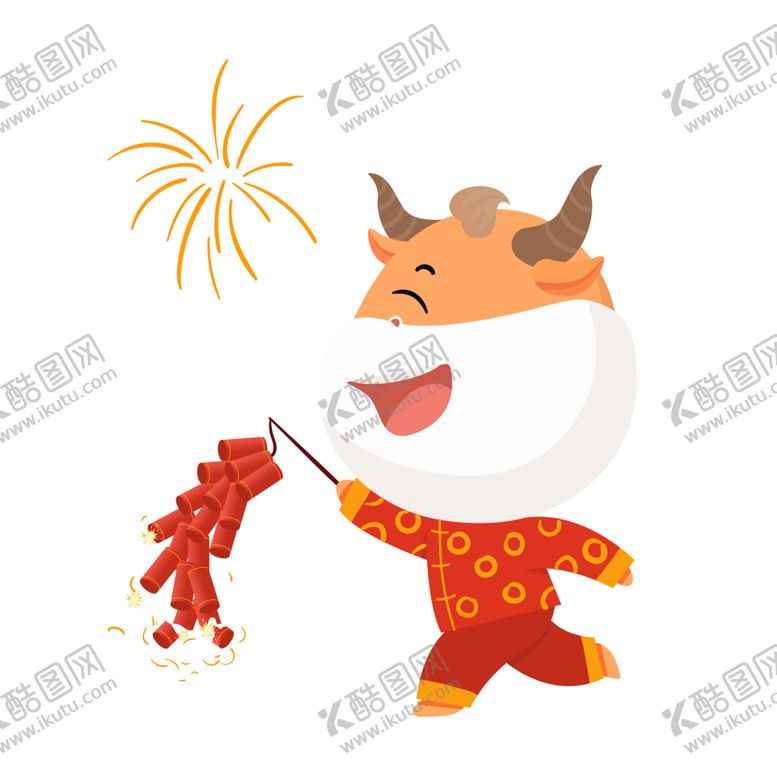 编号：52549909281532073502【酷图网】源文件下载-牛年形象