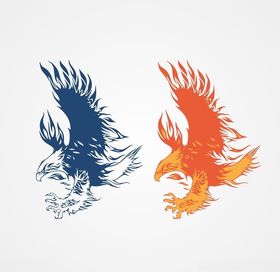 老鹰图案