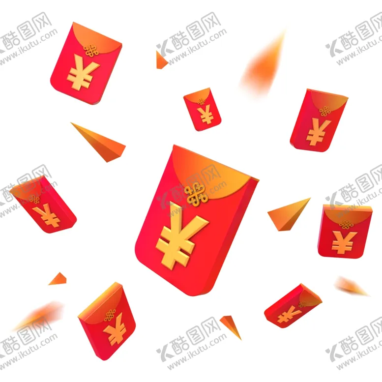 编号：71053105070559439450【酷图网】源文件下载-红包雨
