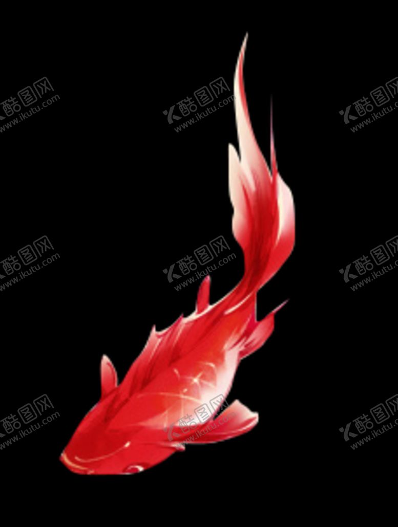 编号：31959204171312458267【酷图网】源文件下载-水墨墨迹鲤鱼