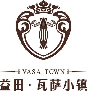 益田瓦萨小镇logo标识矢量