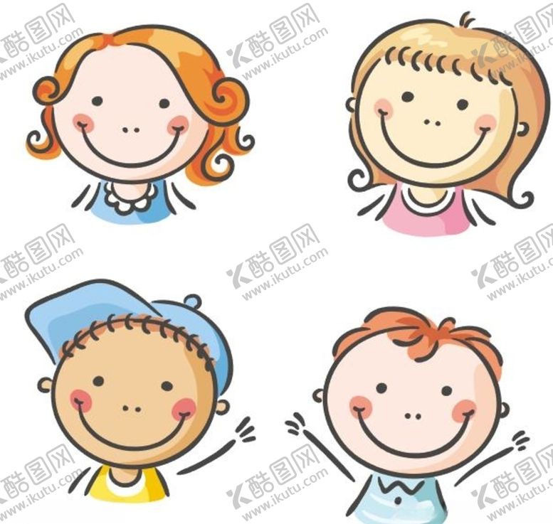 编号：81331910031931417586【酷图网】源文件下载-手绘矢量可爱卡通儿童插画素材