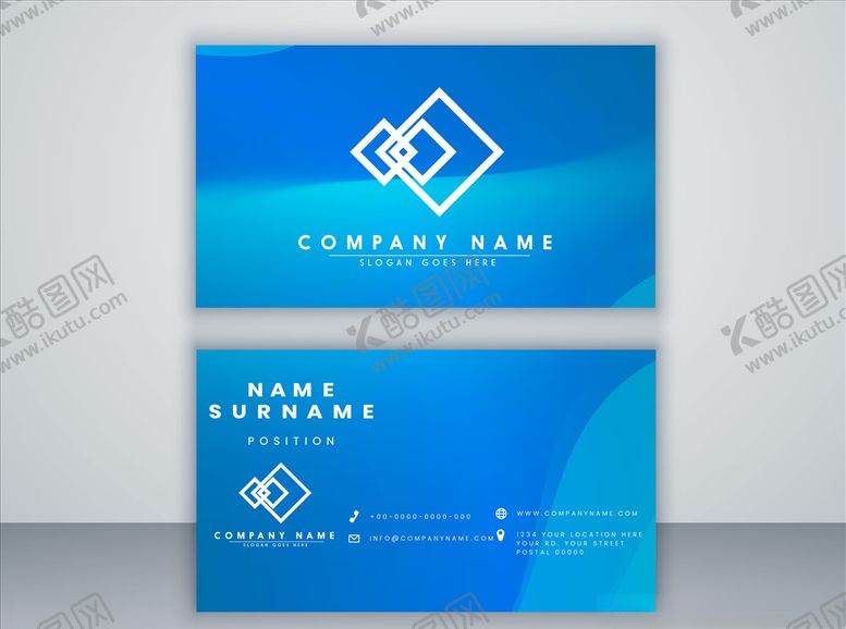 编号：95711310312122276051【酷图网】源文件下载-名片设计