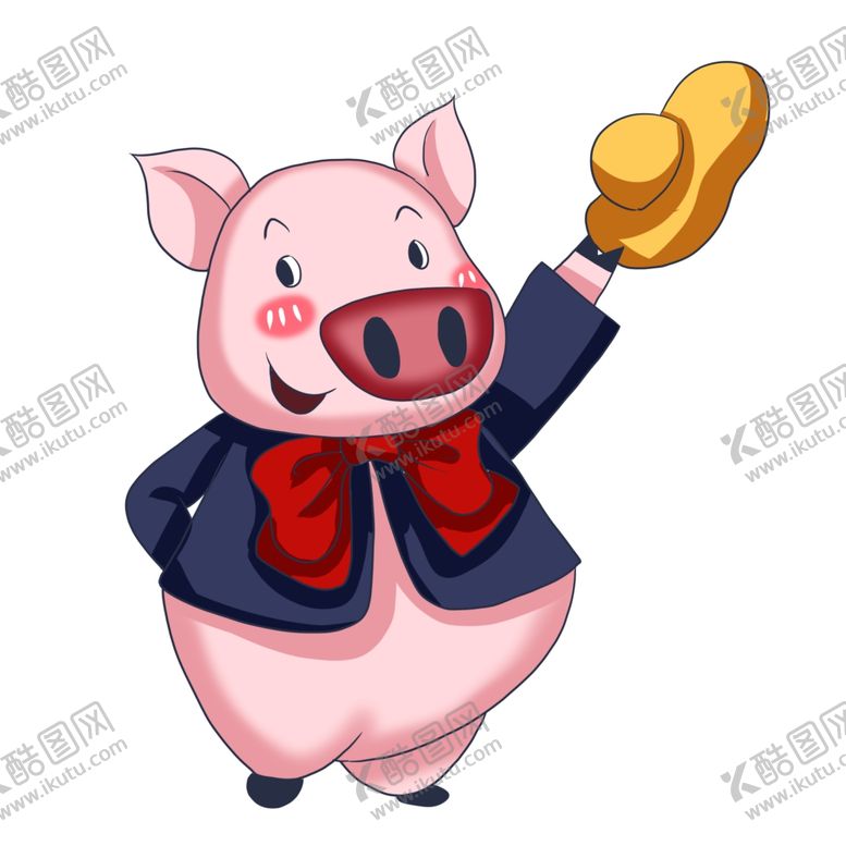 编号：61573106151453301262【酷图网】源文件下载-手绘猪插画猪