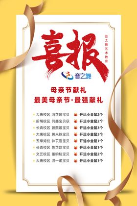 喜报