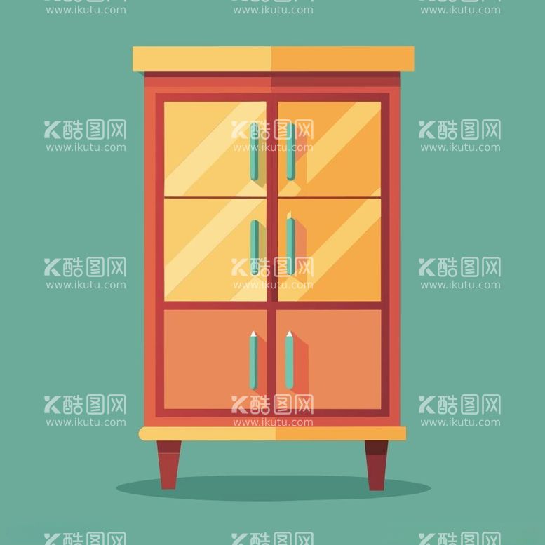 编号：58194101202056008297【酷图网】源文件下载-橱柜矢量图