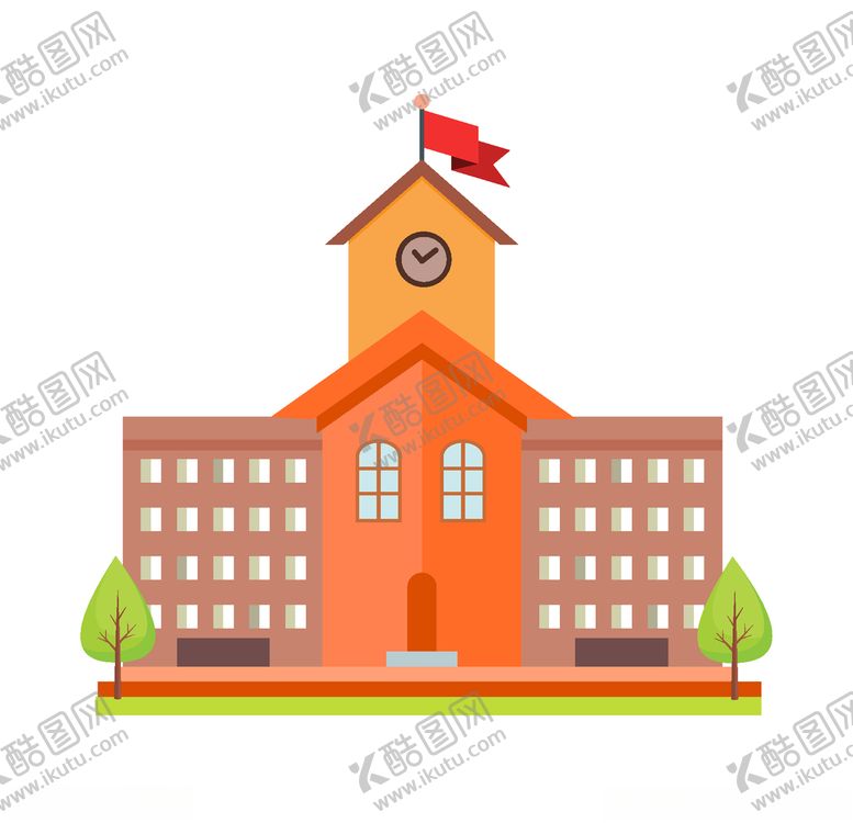 编号：34279507060545148451【酷图网】源文件下载-简单的学校景观元素设计