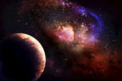 创意星空合成海报图片星球科幻空间