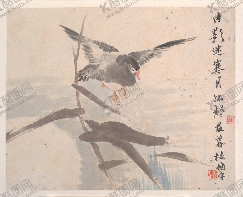 编号：96042109232335054364【酷图网】源文件下载-国画花鸟图案