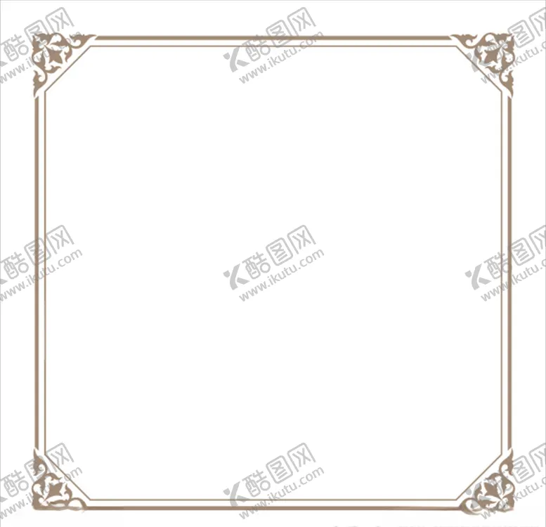 编号：72256004111152505805【酷图网】源文件下载-欧式花纹边框