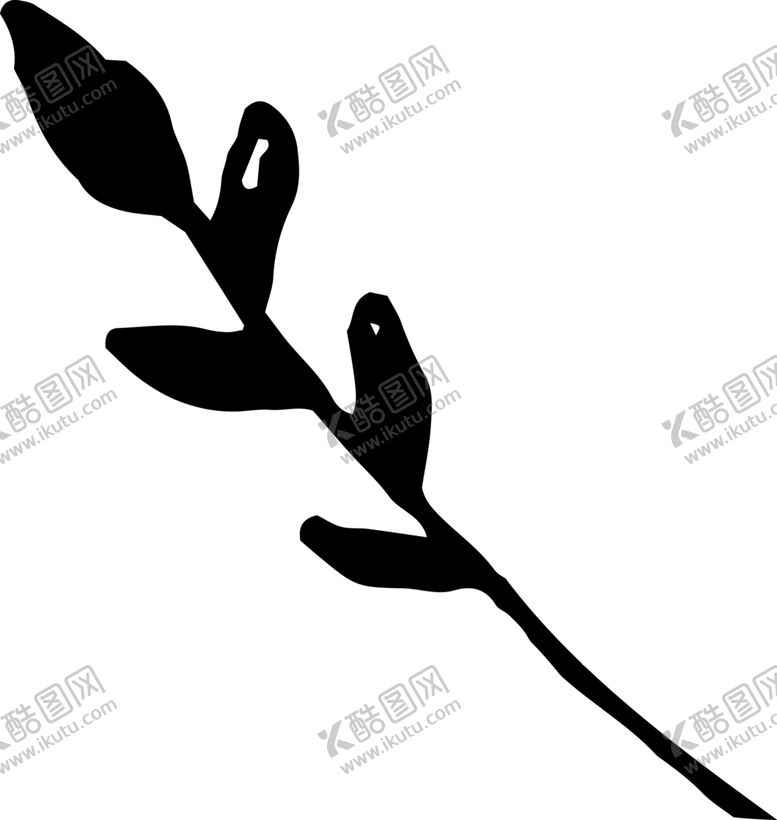 编号：99411010281721043103【酷图网】源文件下载-手绘植物枝干