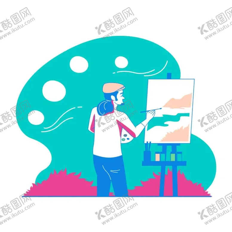 编号：61287310100018359153【酷图网】源文件下载-画家