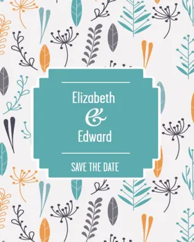 北欧创意森系花纹图案