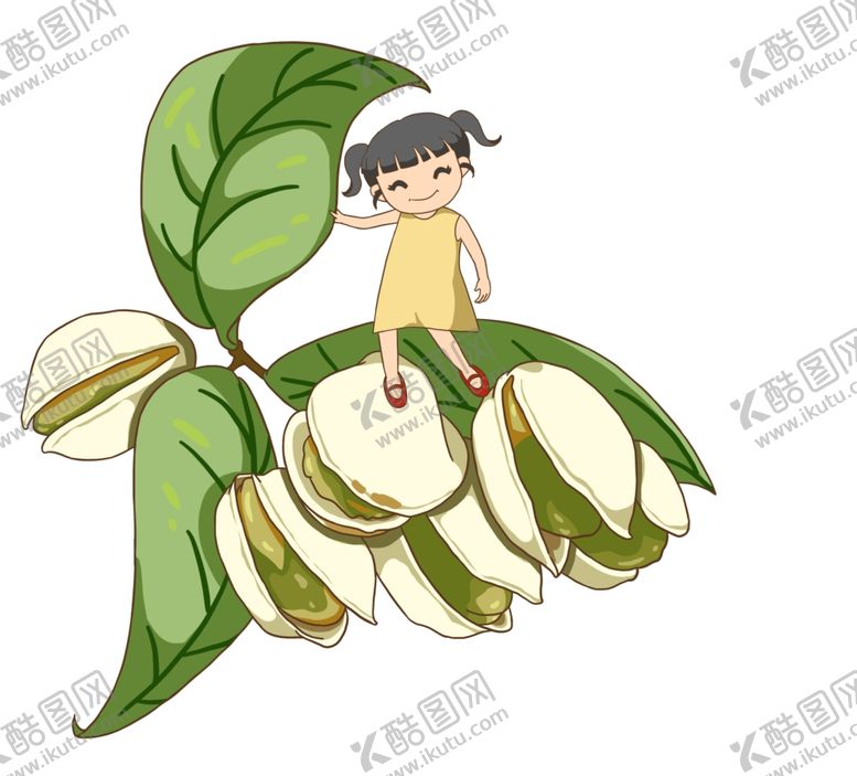 编号：10183905122343553297【酷图网】源文件下载-卡通开心果手绘