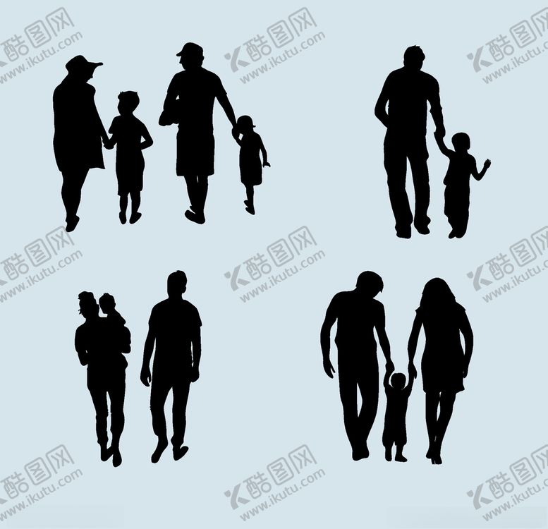 编号：28876606181823243419【酷图网】源文件下载-人物剪影