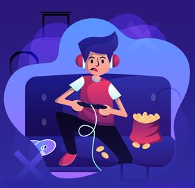 矢量网络游戏人物