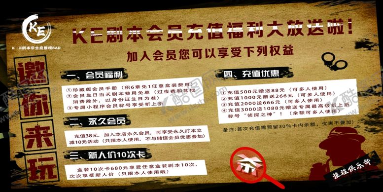 编号：15468612191433393725【酷图网】源文件下载-剧本杀背景
