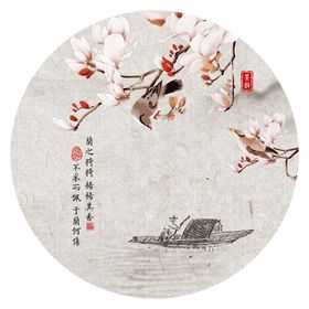 中国风山水装饰画