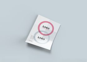中佳新能源科技A4宣传单背景