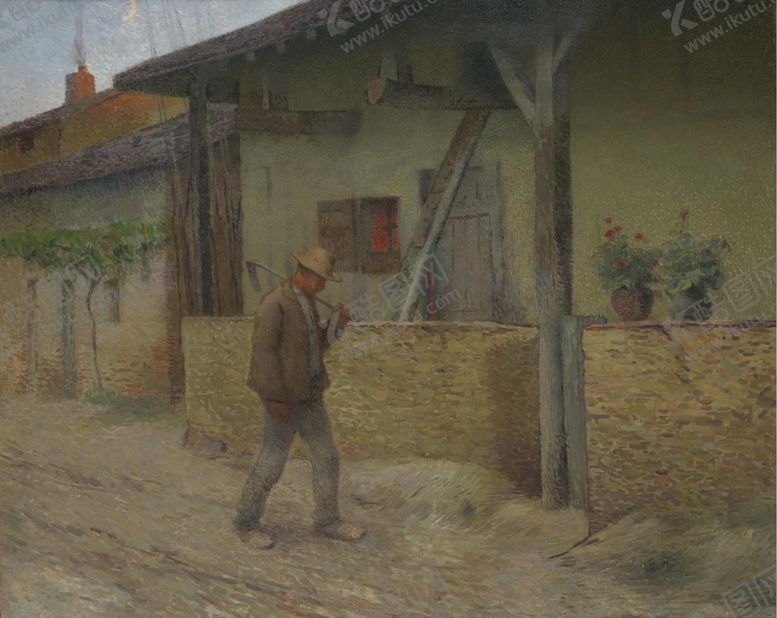 编号：97024310080329082870【酷图网】源文件下载-波点风格风景油画