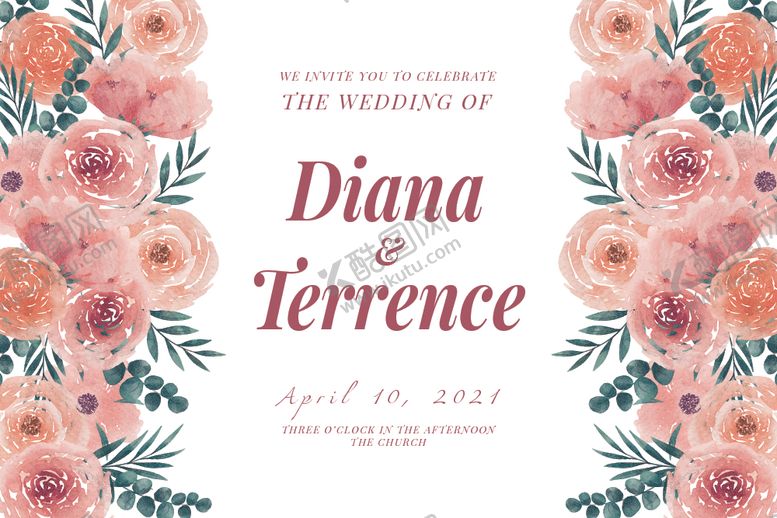编号：25067409172201314110【酷图网】源文件下载-婚礼结婚请柬邀请函