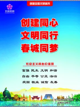 创文文明海报