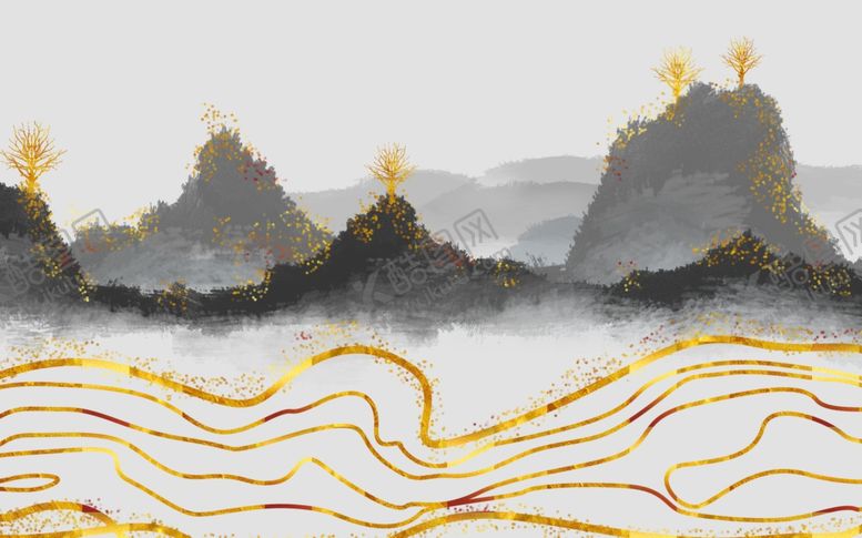 编号：67556210221330448913【酷图网】源文件下载-水墨画