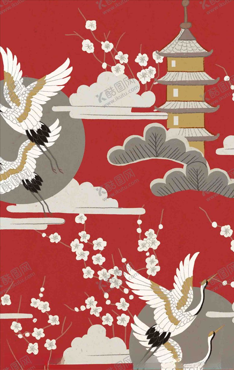 编号：54213405151802159596【酷图网】源文件下载-国潮插画