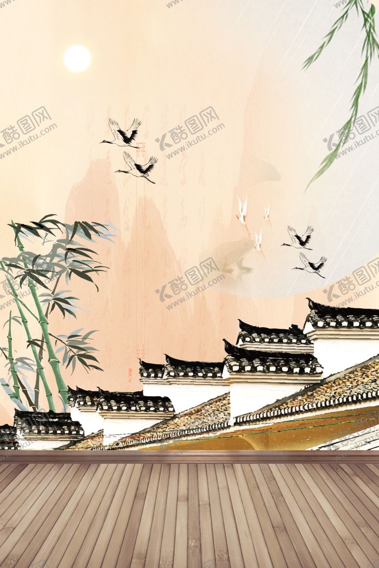 编号：70476209181250554969【酷图网】源文件下载-中国风背景
