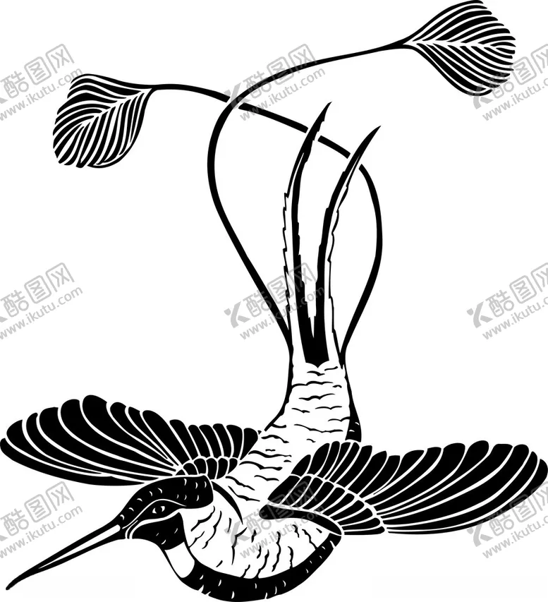 编号：92828802162313073397【酷图网】源文件下载-手绘鸟类插画
