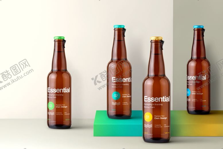 编号：85254009180854287247【酷图网】源文件下载-啤酒样机酒瓶样机
