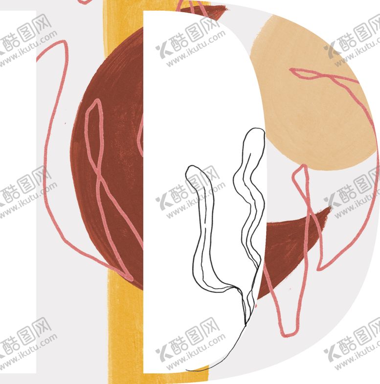 编号：27494804241255366362【酷图网】源文件下载-花纹字母
