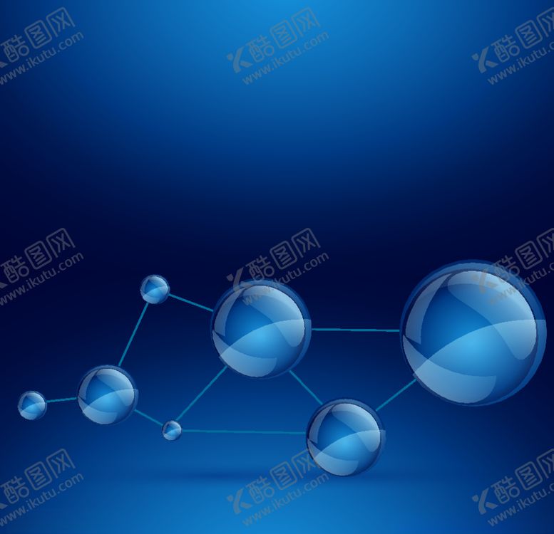 编号：22820410121224103381【酷图网】源文件下载-分子背景