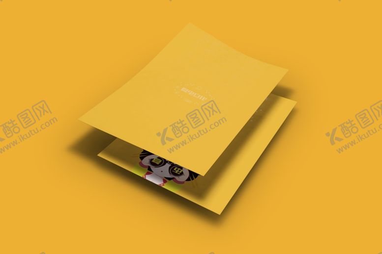 编号：12579205081805143385【酷图网】源文件下载-折页展示样机
