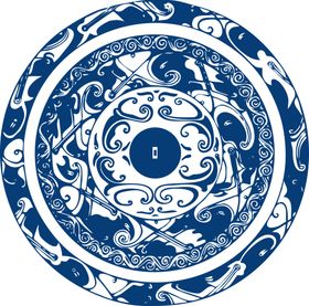 青花瓷图案设计纹陶器