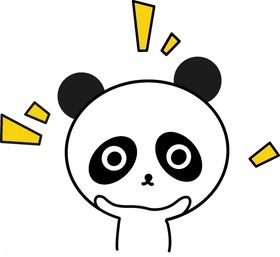 小清新动物可爱斑马咪