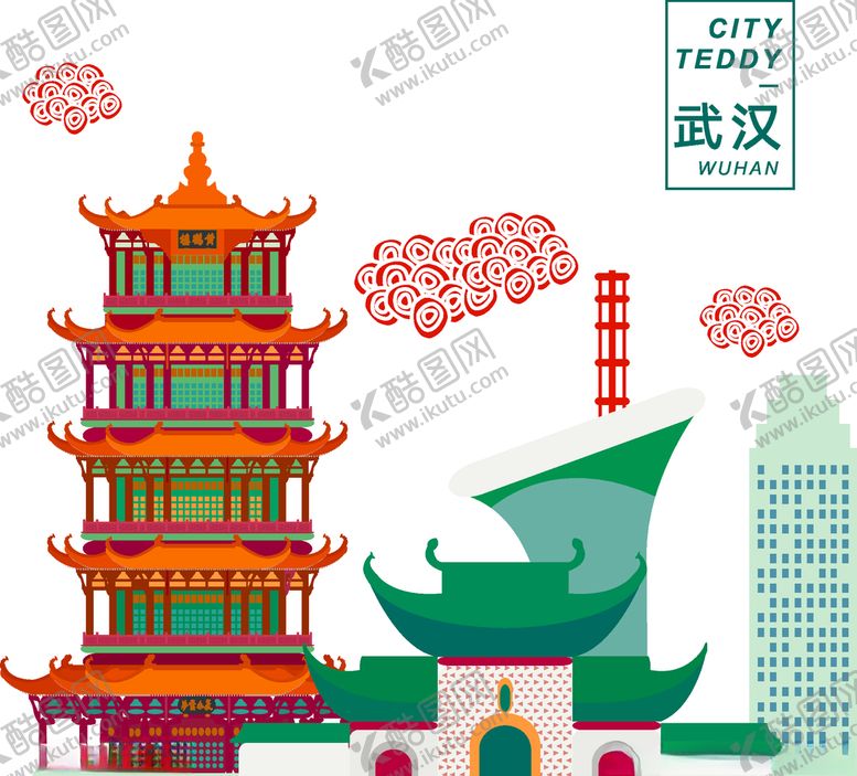 编号：79039703222035367195【酷图网】源文件下载-武汉著名景观