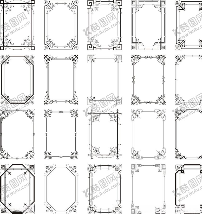 编号：56948009302032354748【酷图网】源文件下载-欧式边框花边