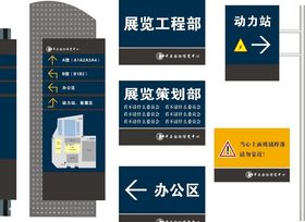 中原国际导视牌