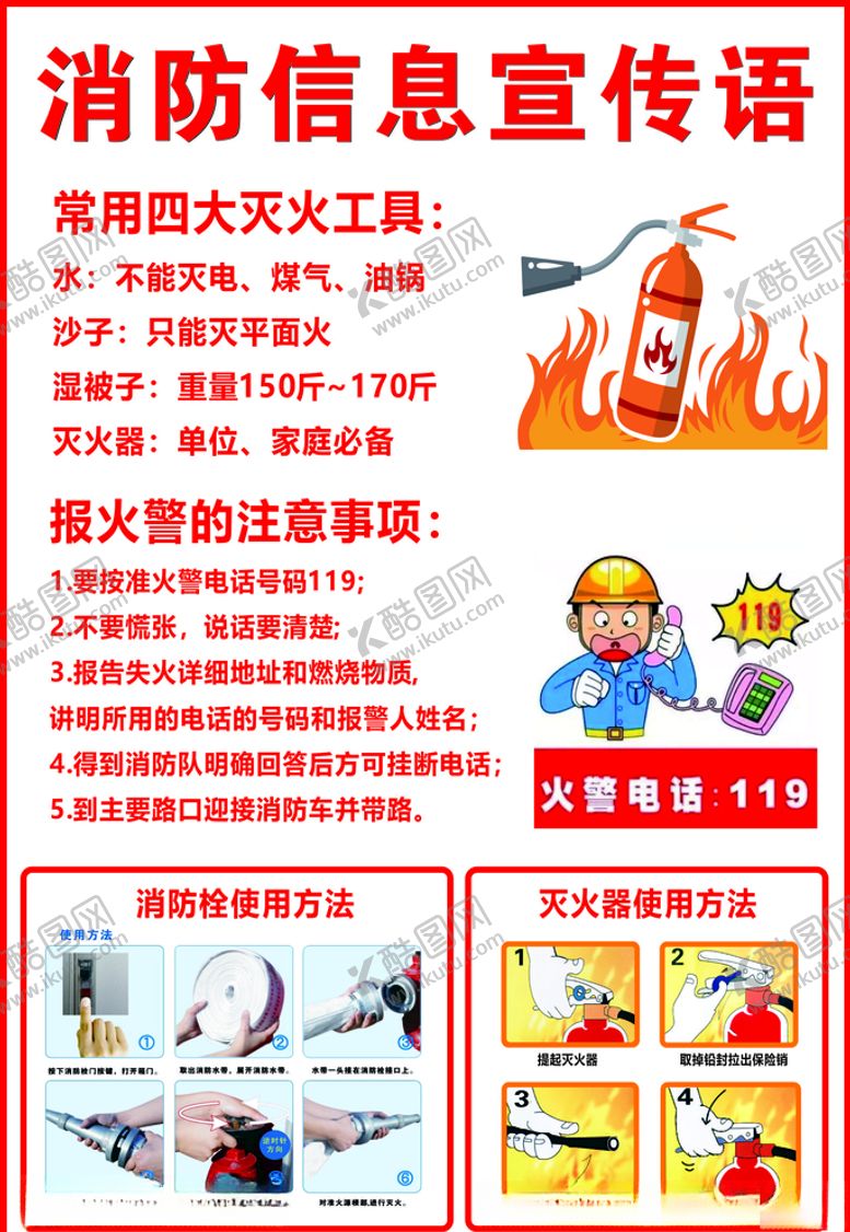编号：44925006302002208915【酷图网】源文件下载-消防信息宣传语
